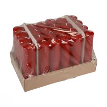 Article Bougies piliers rouges Bougies de l'Avent vieux rouge 200/50mm 24pcs