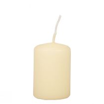 Article Bougies piliers Bougies de l&#39;Avent Bougies crème 60/40 mm 24 pièces