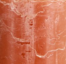 Article Bougies piliers orange foncé couleur unie Sunset 85×150mm 2pcs