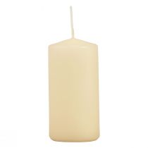 Article Bougies piliers crème Bougies de l&#39;Avent bougies 100/50mm 24 pcs