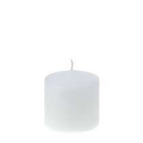 Article Bougie pilier 80/80 blanche 6 pcs