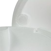 Boule en polystyrène Ø 20 cm blanc 2 p.