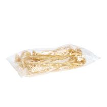 Article Protéa Susanne blanchie Rosace sur tige Ø5cm 25 pièces