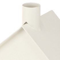 Article Mini maison élégante pour bougie chauffe-plat, décoration de table, 15 cm