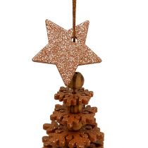 Article Sapin de Noël à suspendre, Décorations de Noël, Décorations de sapin de Noël cuivre H12cm 29cm