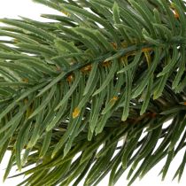 Article Tenture de sapin artificielle verte 200 cm pour décoration intérieure