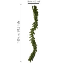 Article Guirlande de Sapin Artificielle Verte 180 cm pour Décoration de Noël