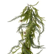 Article Guirlande artificielle de branches de pin avec pommes de pin pour décoration de l'Avent, 218 cm