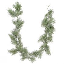 Article Guirlande de pin branche de Noël glacé vert sapin vert 120cm