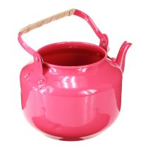 Article Théière, style champêtre nostalgique, décorative pour le salon ou la cuisine, 15 cm