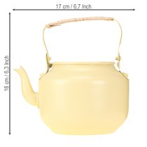 Article Théière décorative élégante au charme unique et au style traditionnel, 17 cm