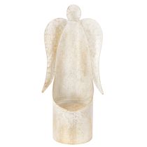 Article Chandelier en forme d'ange en métal doré pour bougie, 50 cm