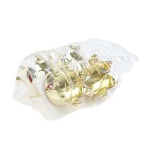 Article Photophore couronne or Ø4.8cm 4pcs