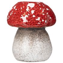 Article Champignon décoratif, amanite tue-mouches, porte-bougie chauffe-plat pour décoration de table, 9 cm