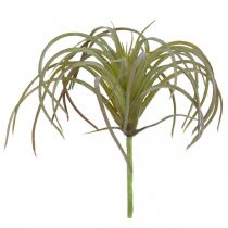 Tillandsia artificiel à coller vert-violet plante artificielle 13cm