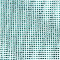Chemin de table avec paillettes turquoise l. 25 cm L. 228 cm