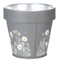 Article Pot de fleurs à motif marguerite pour une décoration intérieure élégante, 11 cm, lot de 4