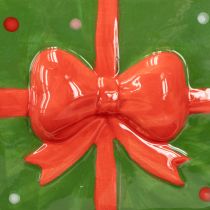 Article Pot de fleurs décoratif de Noël en céramique avec jolis pieds