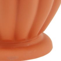 Article Pot de fleurs en plastique avec base en terre cuite Ø 15 cm - 21 cm, 1 pièce