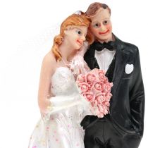 Article Figurine gâteau mariée et marié 13cm