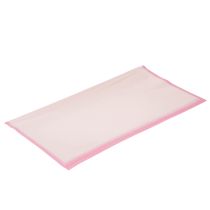 Article Film floristique rose imperméable découpée 57 cm pour bouquets – Lot de 20 pièces