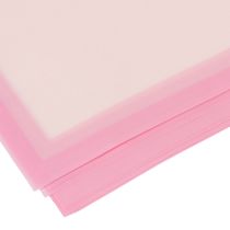 Article Film floristique rose imperméable découpée 57 cm pour bouquets – Lot de 20 pièces