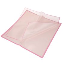 Article Film floristique rose imperméable découpée 57 cm pour bouquets – Lot de 20 pièces