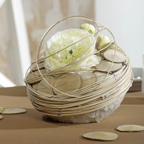 Article Boule de mousse florale mousse florale sèche gris Ø7cm 20 pcs