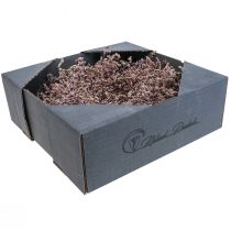 Article Couronne de fleurs séchées lavande de mer nature Ø30cm