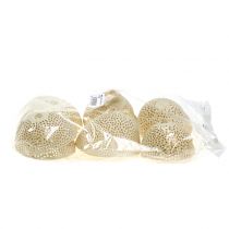 Article Cloche de fruits séchés blanchie pour fleurs funéraires 8,5-11 cm 10 pièces