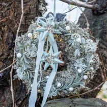 Couronne de porte gui décoration de Noël couronne artificielle Ø35cm