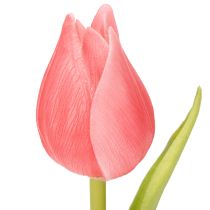 Article Tulipes de haute qualité, répliques réalistes pour vases de table, 21 cm, lot de 6