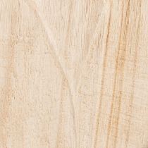 Article Figurine décorative de tulipe en bois sur un support pour une touche printanière, 47,5 cm