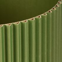 Article Cache-pot en papier vert foncé Ø19cm H14cm 3 pcs