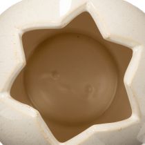 Article Vase décoratif en forme d'œuf, décoration printanière moderne pour le salon, 26 cm