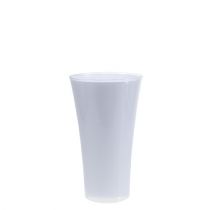 Article Vase “Fizzy” Ø13,5cm H20,5cm blanc 1 pce