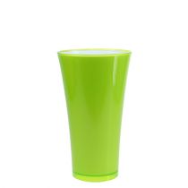Vase &quot;Fizzy&quot; Ø16cm H27cm Vert Pomme 1 pc