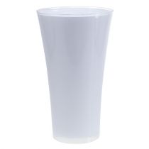 Article Vase &quot;Fizzy&quot; Ø28.5cm H45cm blanc, 1pc