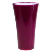 Vase "fizzy" Ø29cm H44,5cm violet bruyère, 1pce