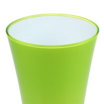 Article Vase “Fizzy” Ø14,6cm H21cm vert pomme, 1pièce