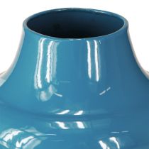 Article Vase, accessoire de décoration avec une surface ondulée pour une ambiance moderne, 23 cm