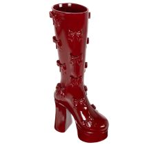 Article Vase décoratif en forme de botte avec nœud, 37 cm