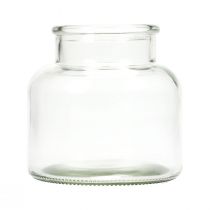 Article Mini vases décoration en verre vases en verre rétro Ø12cm H12cm 6 pcs