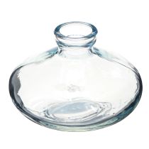 Article Vases bombés en verre Vase déco teinté bleu Ø9cm H6cm 6pcs