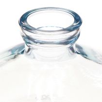 Article Vases bombés en verre Vase déco teinté bleu Ø9cm H6cm 6pcs