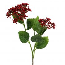 Branche de baies rouges, baies de viorne 54 cm 4 p.