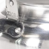 Article Théière décorative vintage en métal aspect zinc Ø19 cm H15 cm