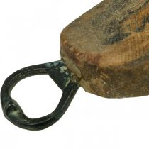 Décoration vintage, chaussure avec décapsuleur, décoration forme chaussure L15–23cm