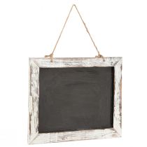 Article Tableau suspendu vintage noir blanc 30×25cm 2pcs