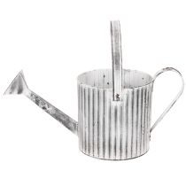 Article Pot de fleurs vintage Ø17cm, arrosoir décoratif, pot en métal style shabby chic